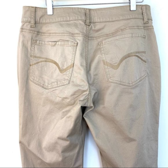 Riders by Lee Women's Tan Bootcut Pants - Picture 4 of 11